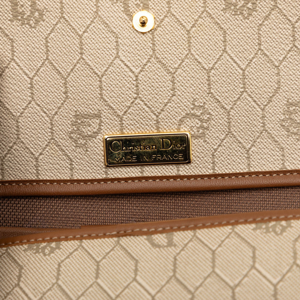 Pre-Loved Dior Honeycomb Coated Canvas Crossbody - Picture 5 of 6